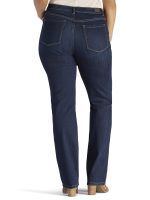 Lee Women's Plus Instantly Slims Relaxed Fit Straight Leg Jean - Image 3